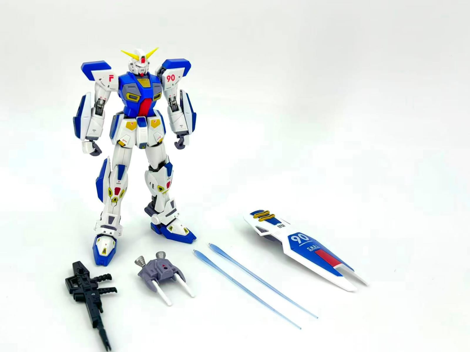 1/100 JJ Model F90 Metal Frame Fe90 Model Kit