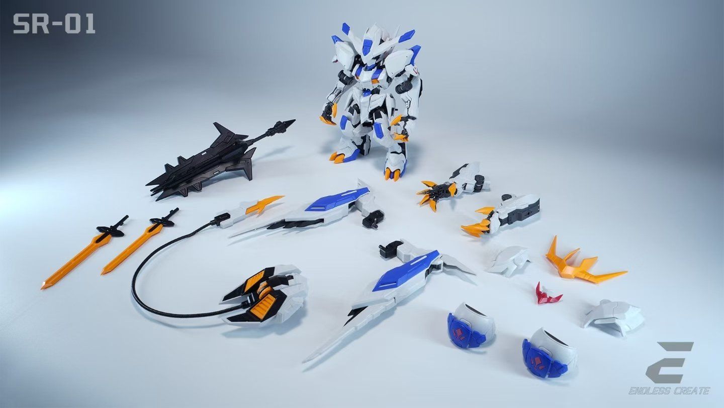 MGSD Barbatos X Bael Sura - 01 Endless Create Byaki Model Kit