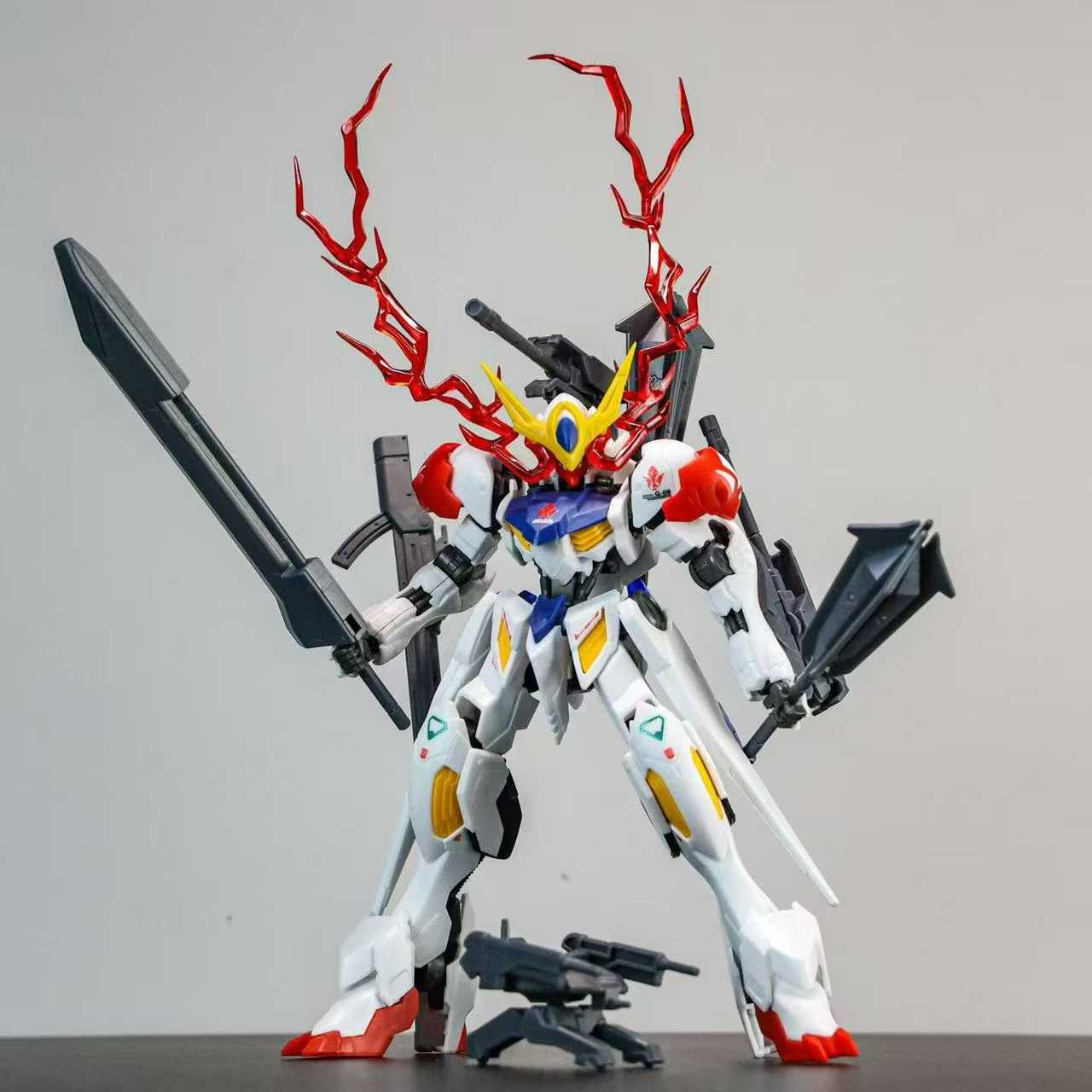 HG 1/144 Gaoke Barbatos Lupus Complete Weapon and Sword Acc