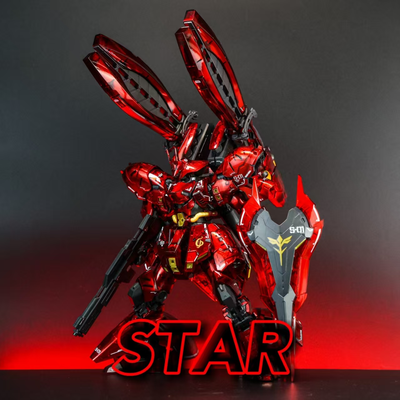 RG 1/144 STAR Sazabi Fukouka Mechanicore Color