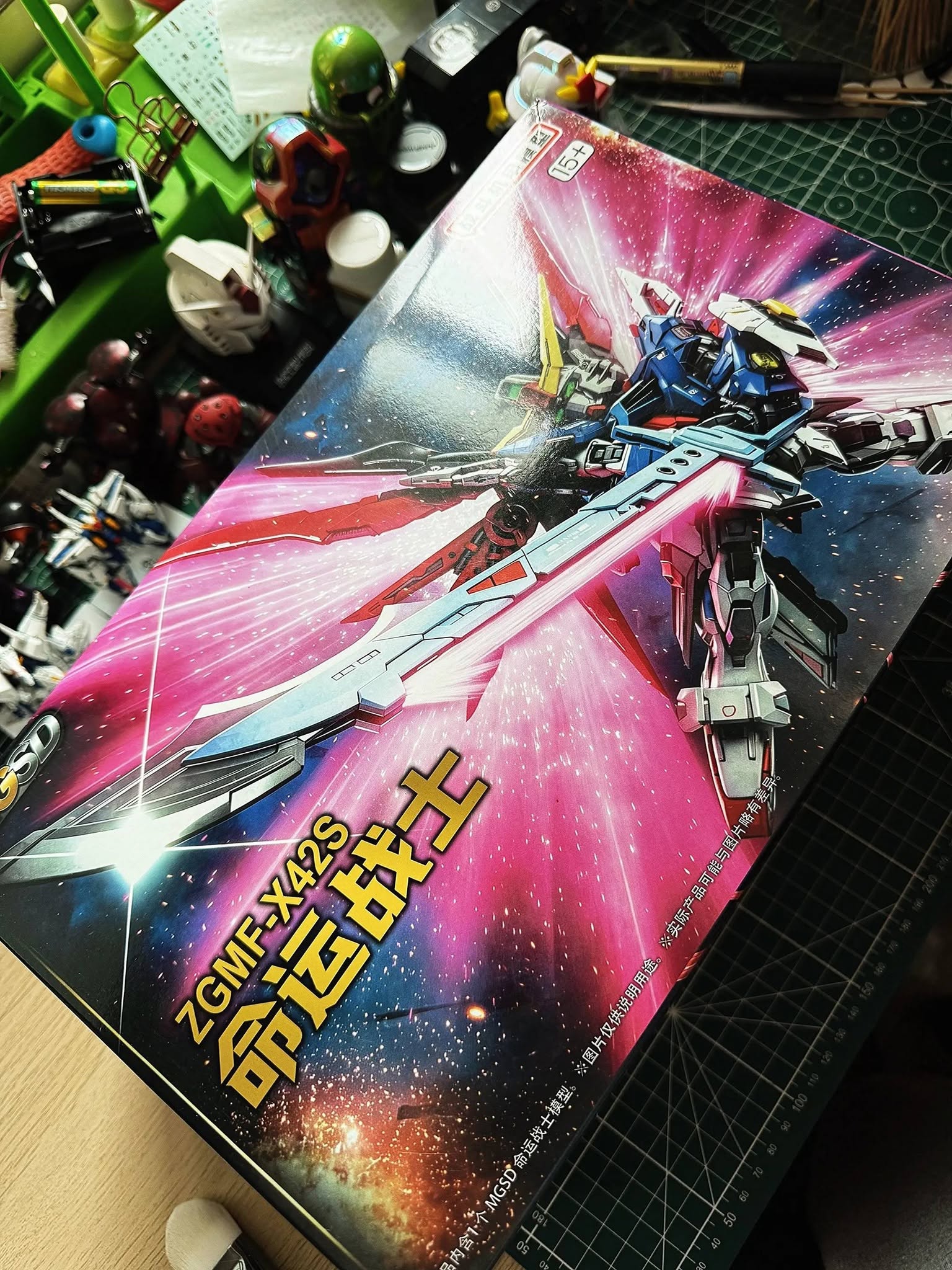 MGSD Destiny FIghter ZGMF X42S GL Model + LED