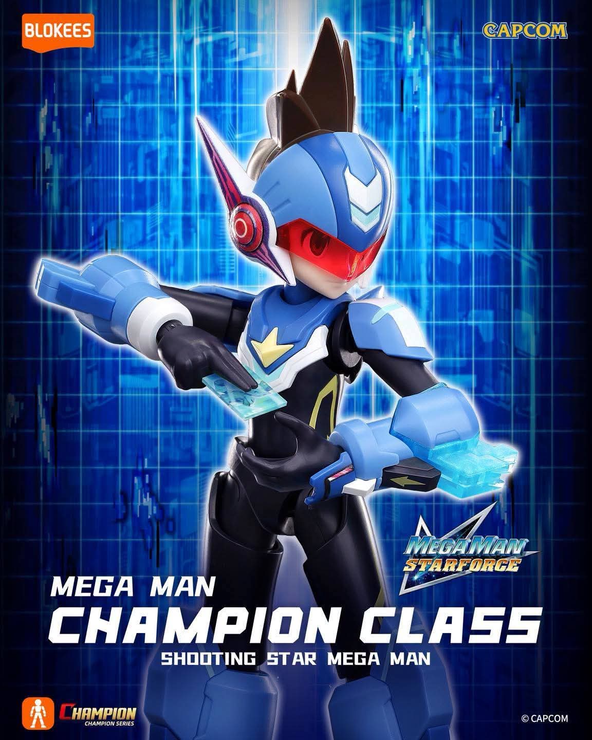 Blokees Champion Class Megaman Starforce