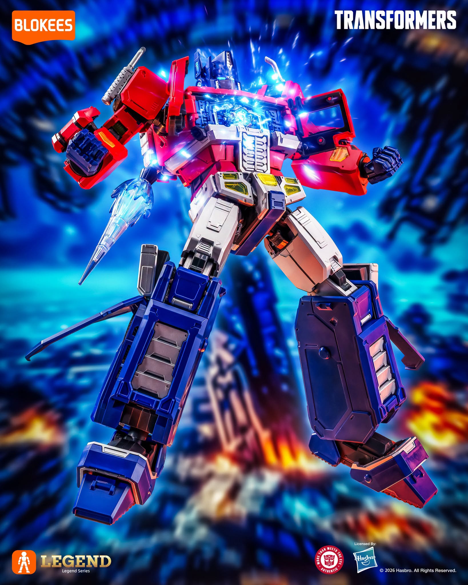Blokees Action Edition 07 Optimus Prime EVO Design