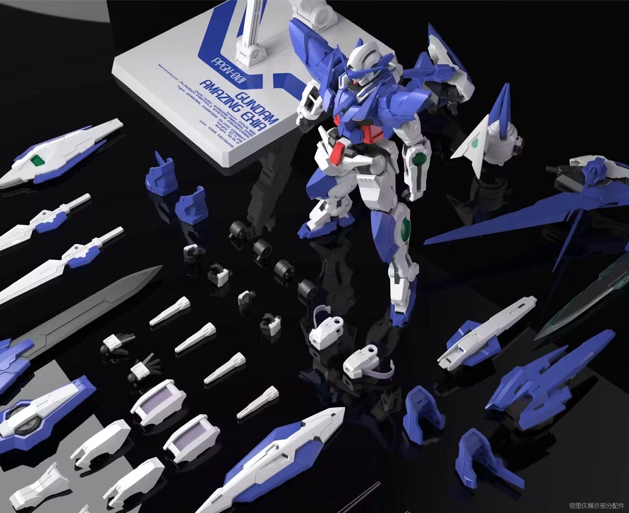 1/144 Amazing Exia Nina Model Bonus R2 Parts